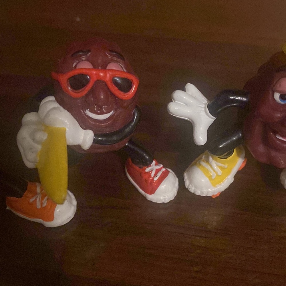 Vintage, 4 PC set California raisins, toys figurines - Picture 3 of 8